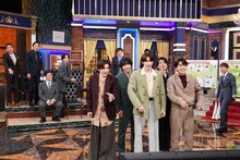 「しゃべくり007」に登場するSixTONES。©日本テレビ