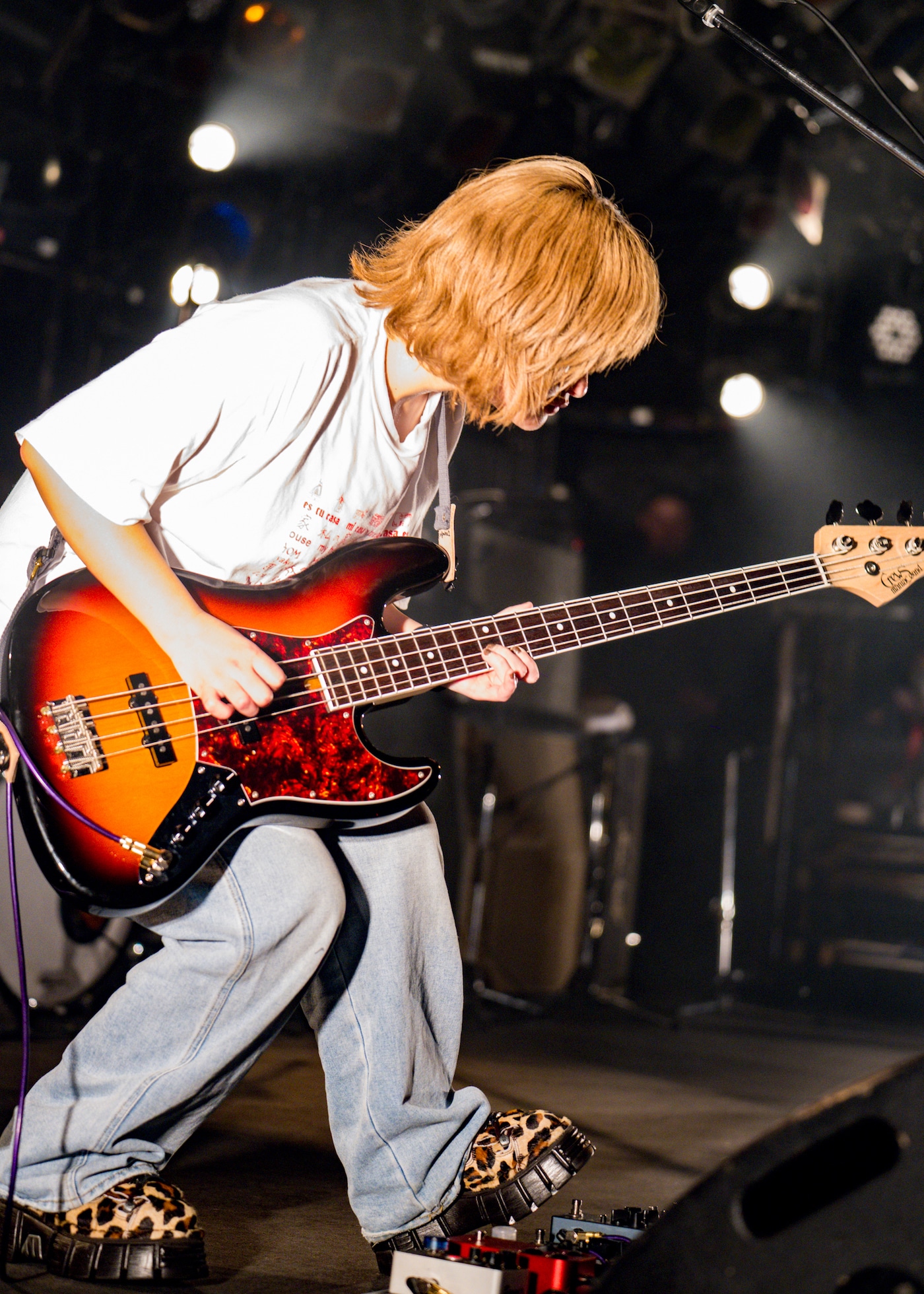 マナミオーガキ（B, Vo / Nikoん）（撮影：雨宮透貴）