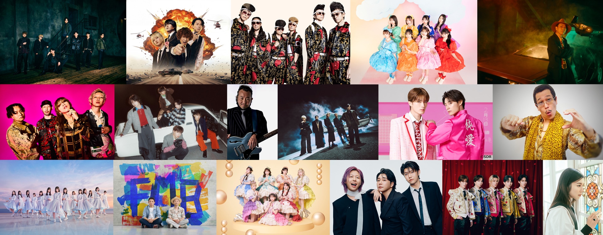 CDTV」3時間SPにミセス、KANA-BOON、Da-iCE、M!LKら17組！柔太朗