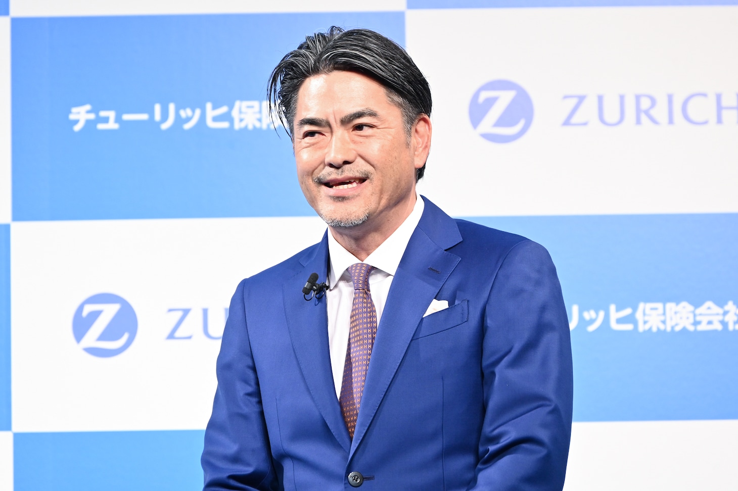 チューリッヒ保険会社の日本における代表者および最高経営責任者・西浦正親氏。