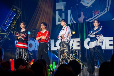 左から久昌歩夢、洸瑛、相原一心、笹原遼雅。