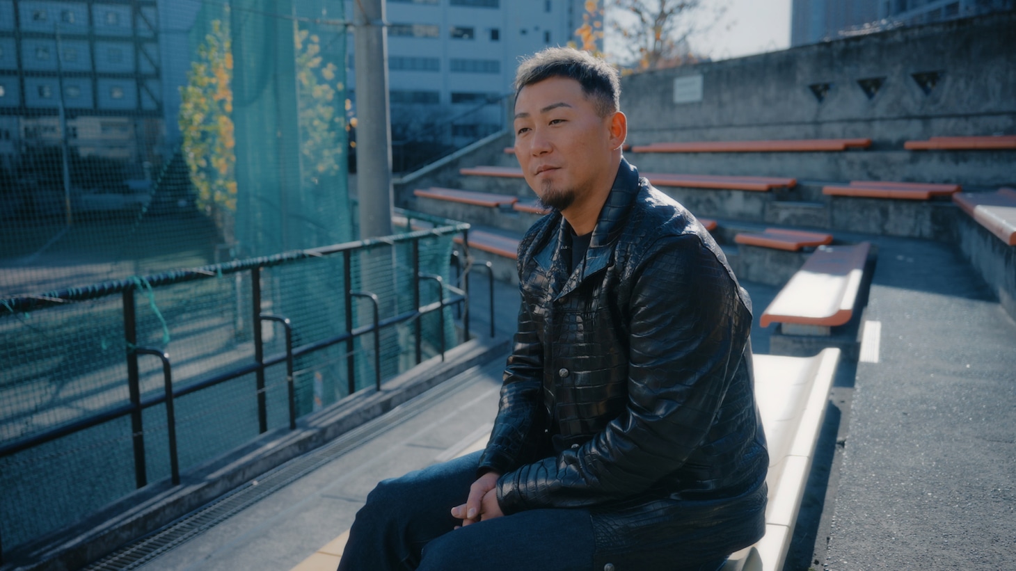 「ワールドベースボールクラシック 歓喜と挑戦の20年 -世界一の称号を懸けた戦いの、表と裏に迫る-」より、中田翔。