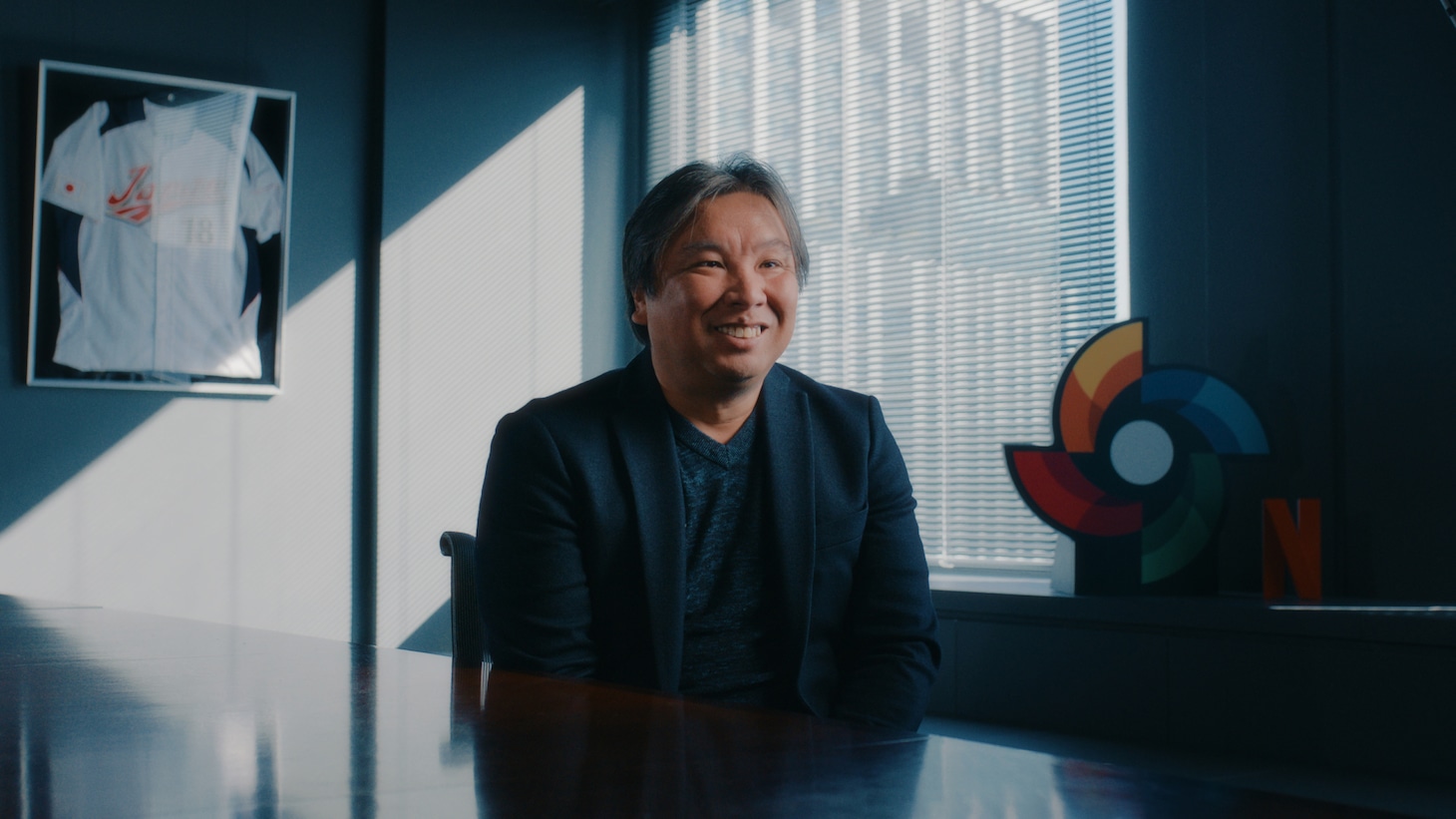 「ワールドベースボールクラシック 歓喜と挑戦の20年 -世界一の称号を懸けた戦いの、表と裏に迫る-」より、里崎智也。