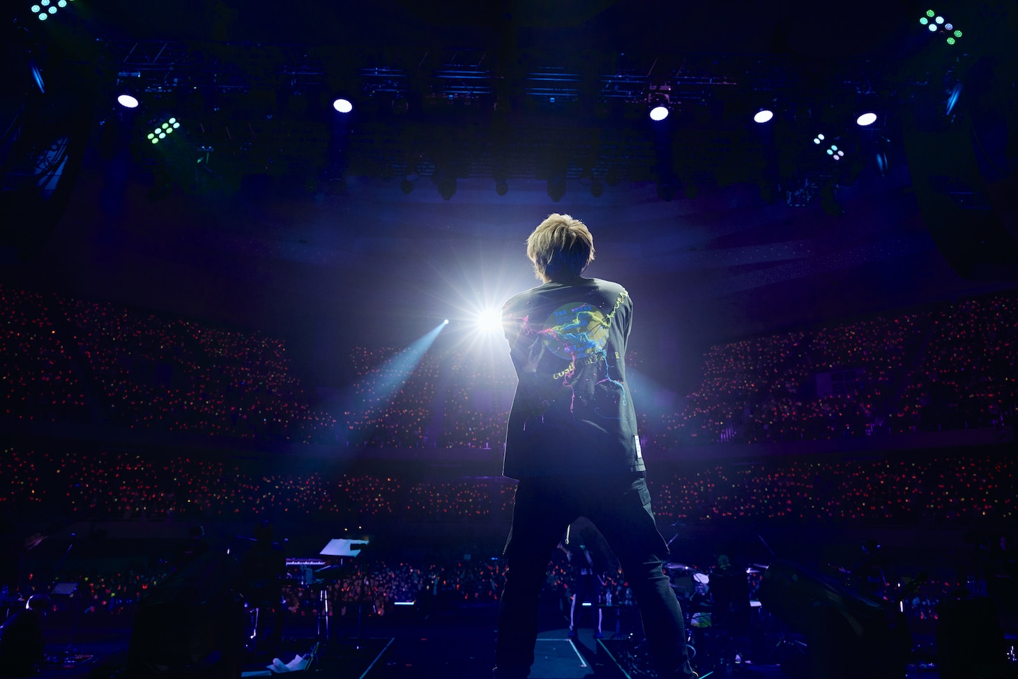 めいちゃんの後ろ姿。