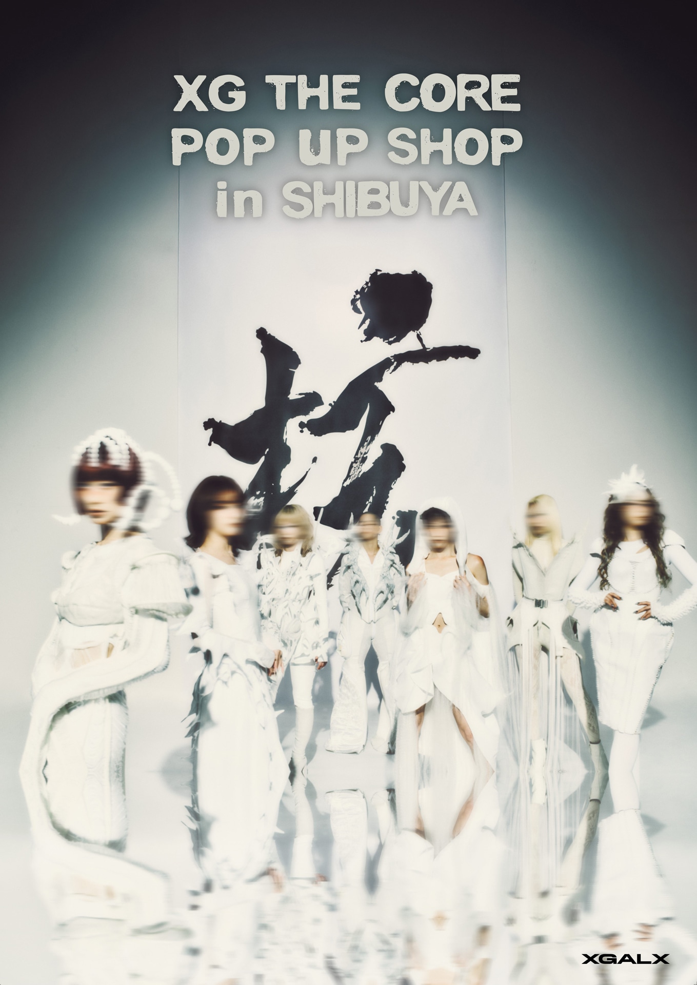 「XG THE CORE POP UP SHOP in SHIBUYA」ビジュアル