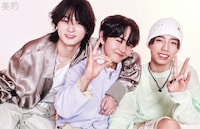 左からRUI、TAIKI、GOICHI。