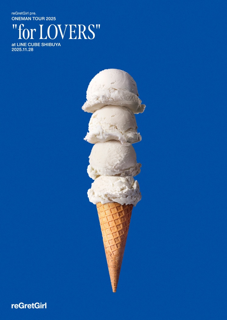 ライブBlu-ray「ONEMAN TOUR 2025 "for LOVERS" at LINE CUBE SHIBUYA 2025.11.28」ジャケット