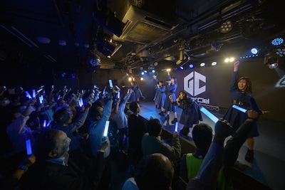 Gran☆Ciel新体制お披露目ライブの様子。（撮影：林晋介）