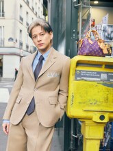 パリにいる平野紫耀。©LOUIS VUITTON