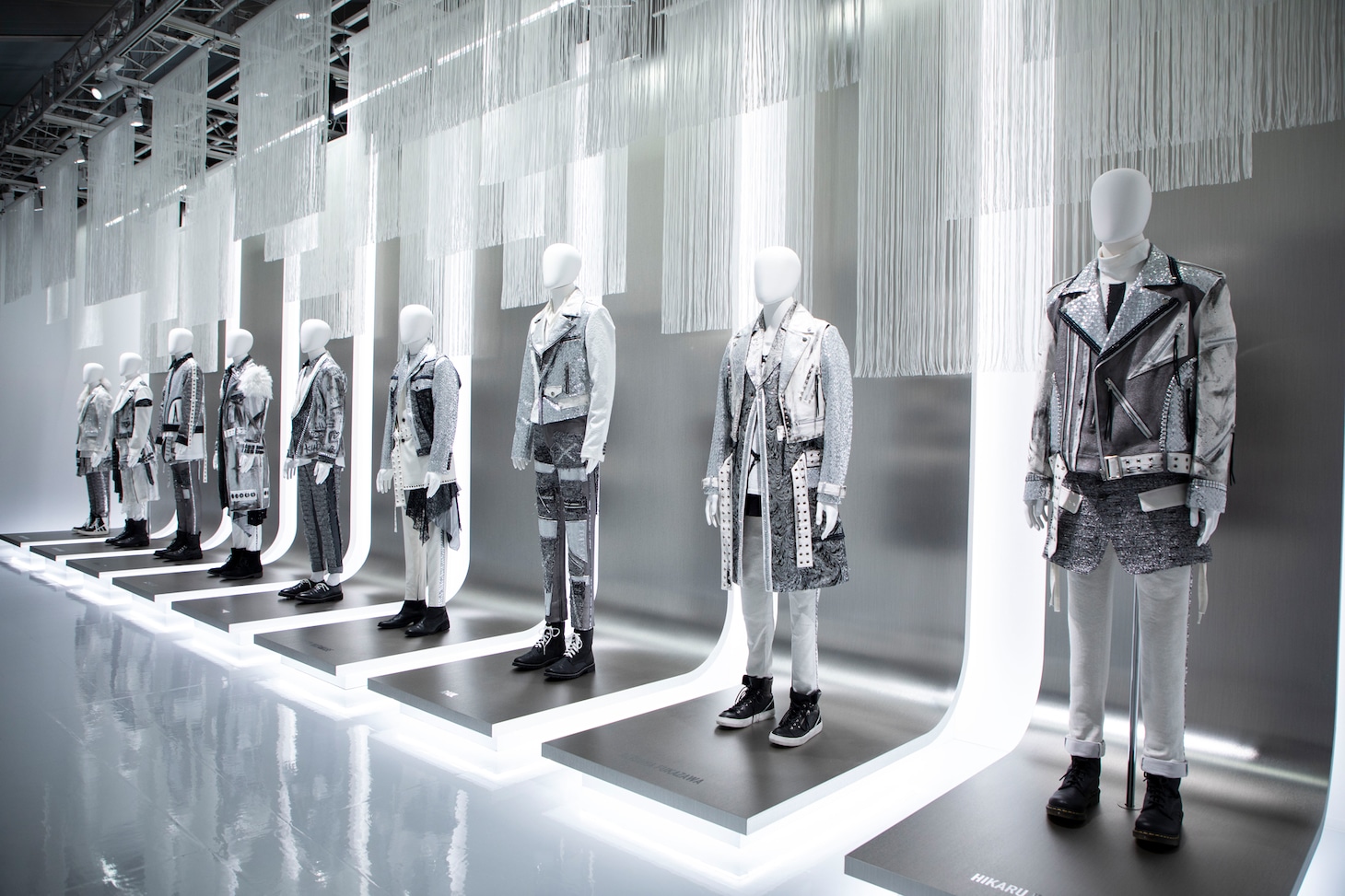 「Snow Man 1st POP-UP」の様子。