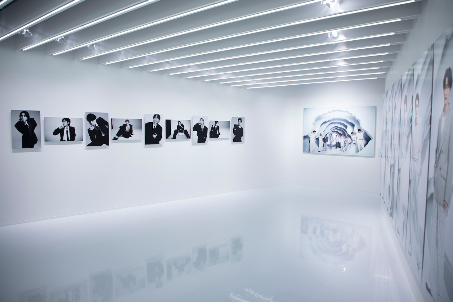 「Snow Man 1st POP-UP」の様子。