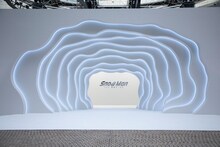 「Snow Man 1st POP-UP」の様子。