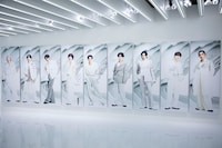 「Snow Man 1st POP-UP」の様子。