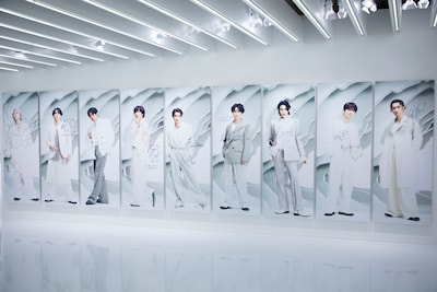 「Snow Man 1st POP-UP」の様子。