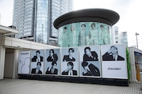 「Snow Man 1st POP-UP」の様子。