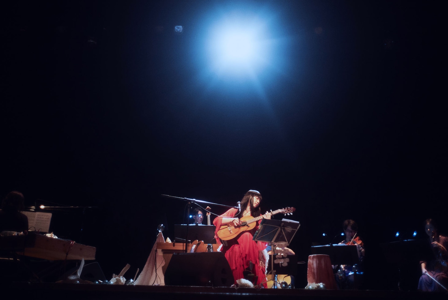 「Luminescent Creatures World Tour in ISHIGAKI」の様子。（撮影：八木咲）