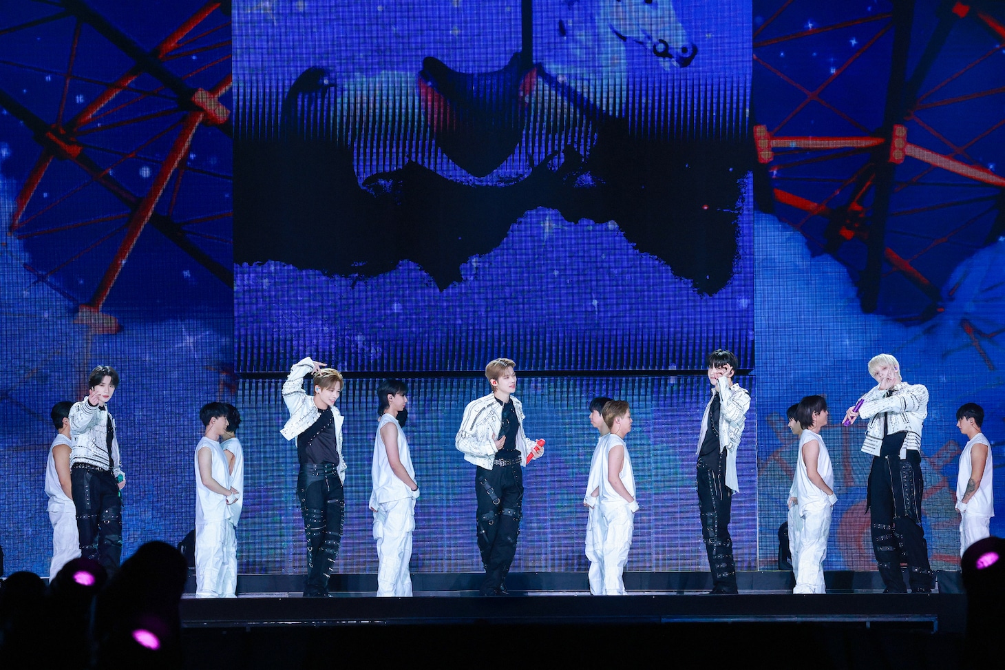 「TOMORROW X TOGETHER WORLD TOUR ＜ACT : TOMORROW＞ IN JAPAN」東京ドーム公演の様子。(P)&(C) BIGHIT MUSIC