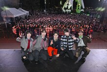 STARGLOW「Star Wish」リリース記念イベントの様子。