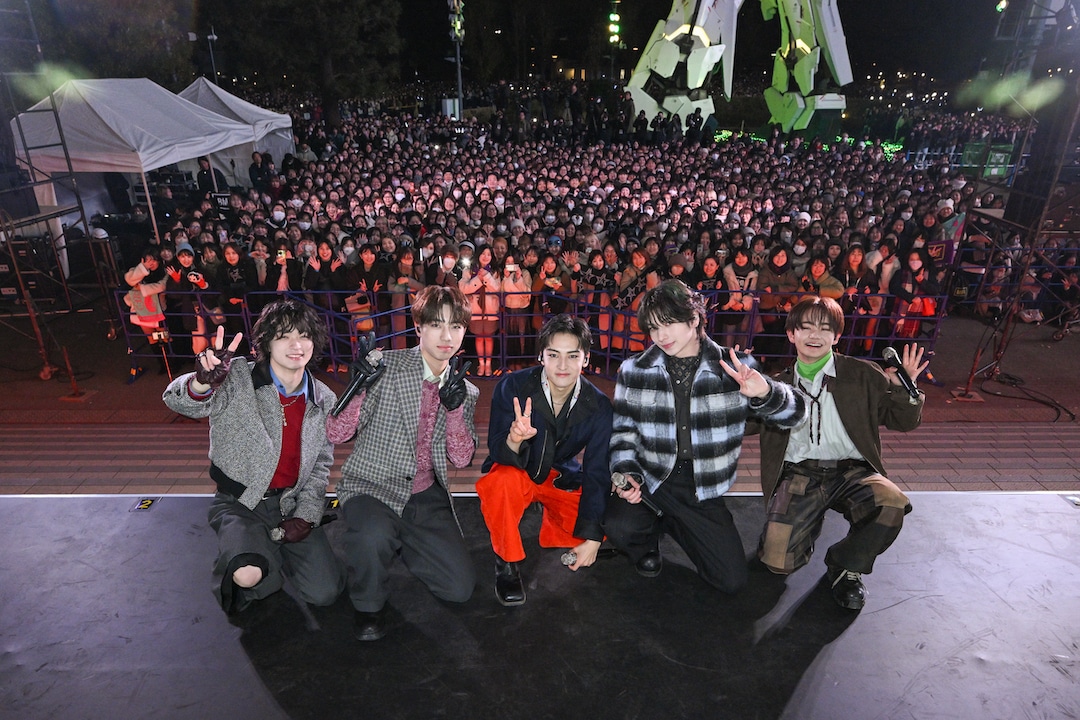 STARGLOW「Star Wish」リリース記念イベントの様子。