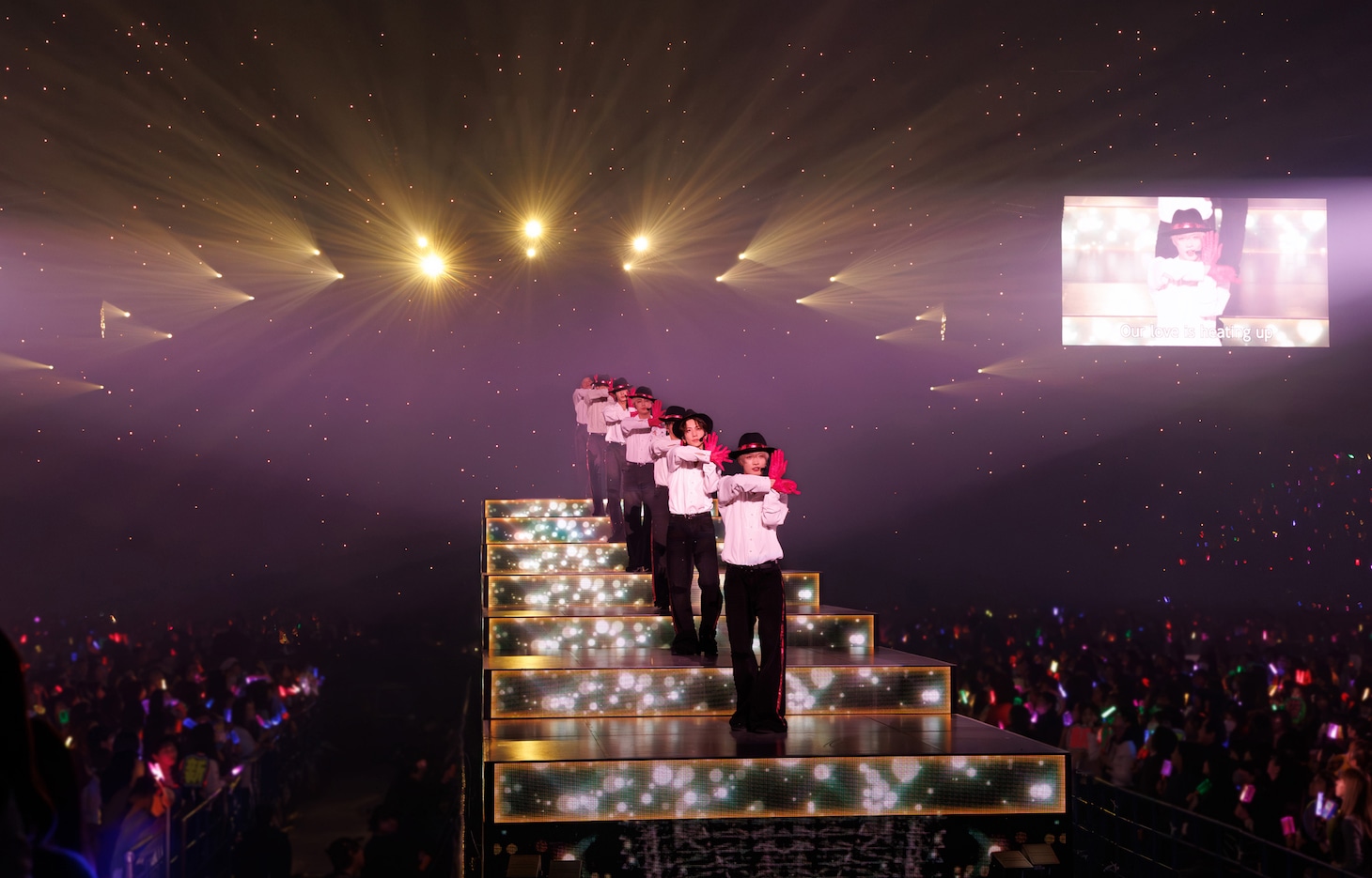 「IMP. LIVE TOUR 2026 MAGenter」神奈川・横浜アリーナ公演の様子。