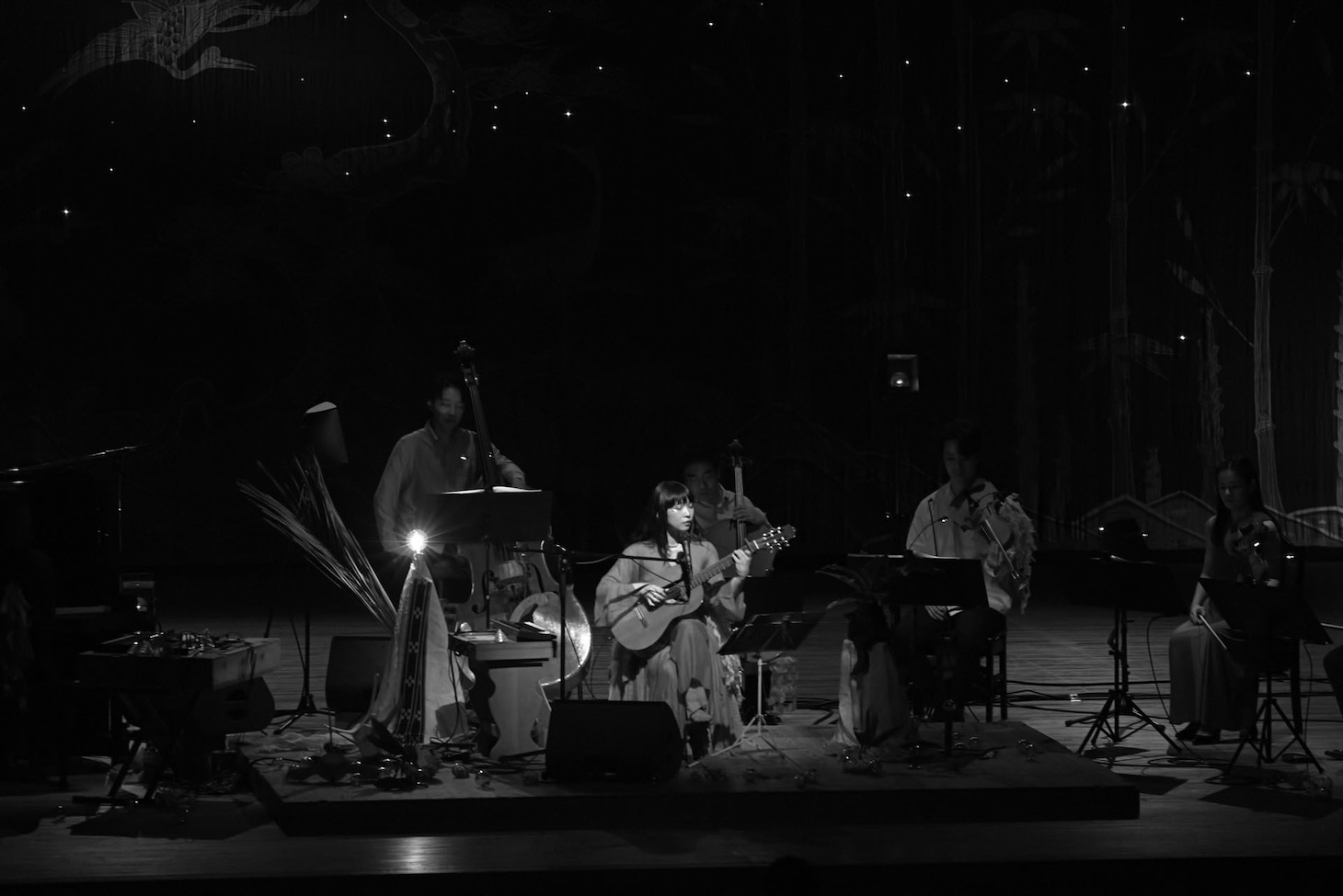 「Luminescent Creatures World Tour in ISHIGAKI」の様子。（撮影：八木咲）