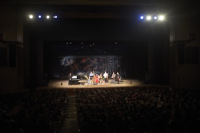 「Luminescent Creatures World Tour in ISHIGAKI」の様子。（撮影：八木咲）