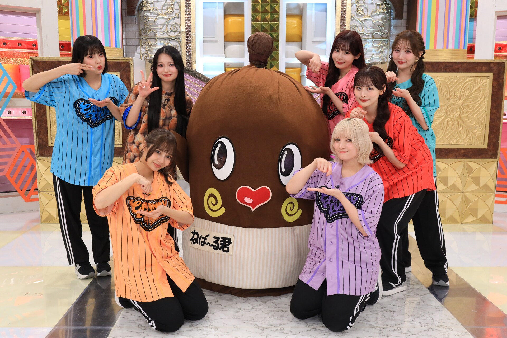 CANDY TUNE「きゃんちゅーできる？」でバスケと卓球挑戦、ねば～る君は