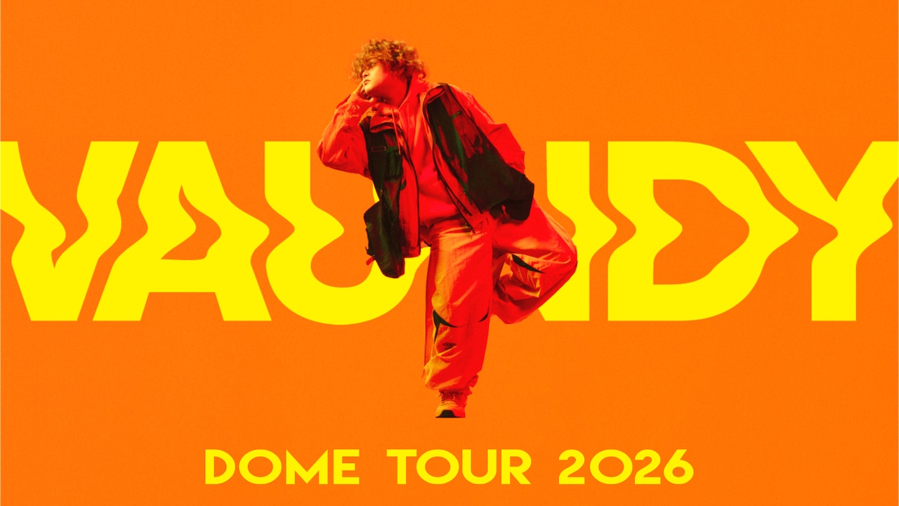 Vaundy「Vaundy DOME TOUR 2026 "SILENCE"」告知ビジュアル