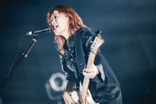 河西ゆりか（B / 羊文学）（撮影：藤井拓）