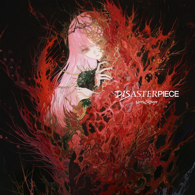 Mori Calliope「DISASTERPIECE」通常盤ジャケット