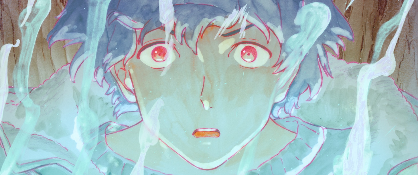 「傍らにて月夜」アニメミュージックビデオより。