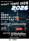 The Night Tempo Show 2026 告知画像