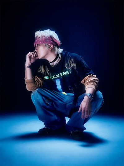 「装苑」3月号より、Fukase（SEKAI NO OWARI）。