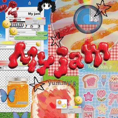 yummy'g「My jam」ジャケット