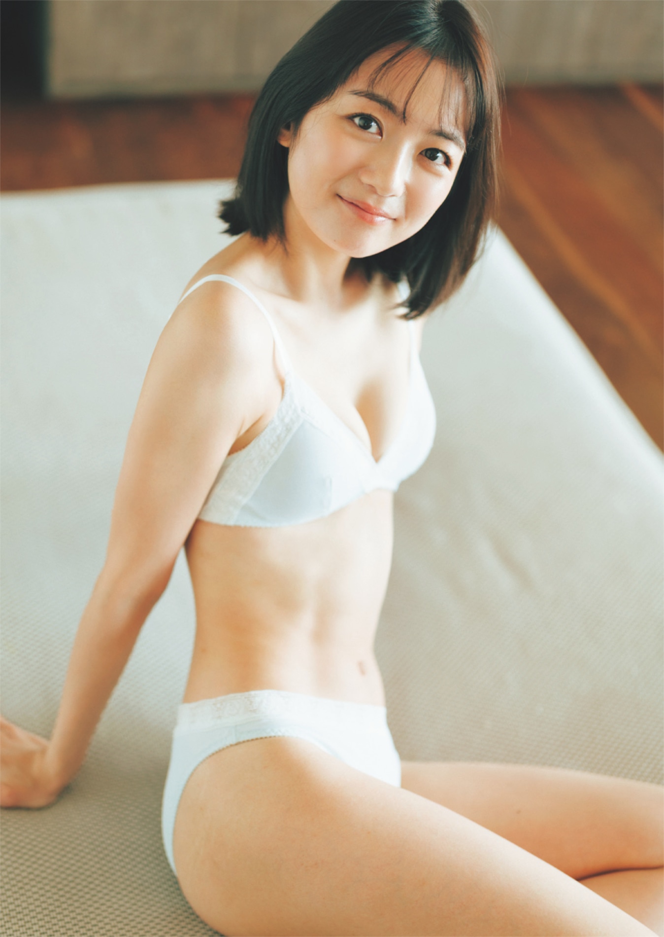 「週刊プレイボーイ」6号より森田涼花。©前康輔／集英社