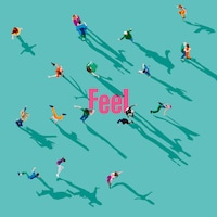 FIVE NEW OLD「Feel」ジャケット