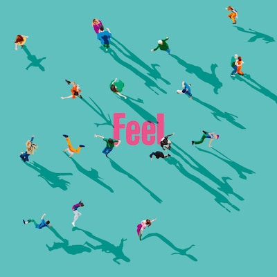 FIVE NEW OLD「Feel」ジャケット