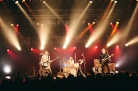 The Birthday（クハラカズユキ、ヒライハルキ、フジイケンジ）（撮影：新保勇樹）