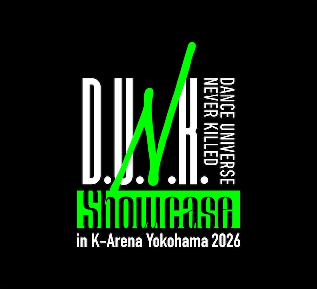 「D.U.N.K. Showcase in K-Arena Yokohama 2026」ロゴ