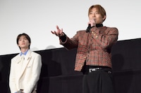 髙松アロハ（超特急）による“愛の言葉”披露の様子。