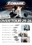 FOMARE「OVER TOUR 25-26」第3弾告知ビジュアル