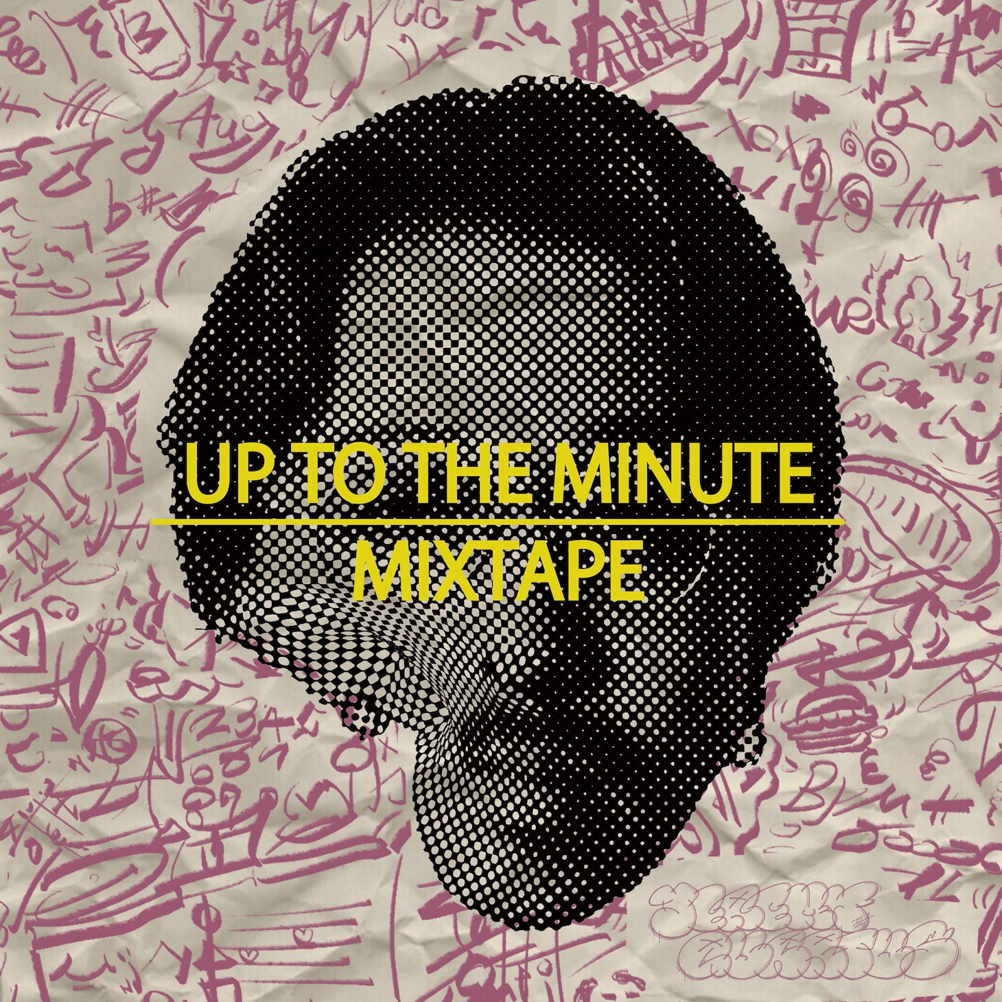 Jeremy Quartus「UP TO THE MINUTE MIXTAPE」ジャケット