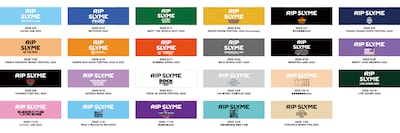 RIP SLYMEのDJ幕デザイン