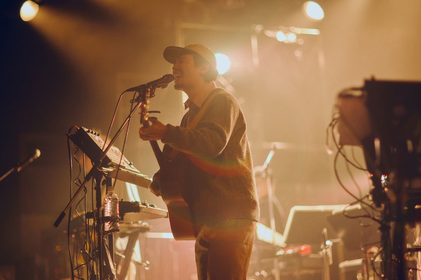 髙城晶平（Vo, G, Flute / cero）（撮影：山川哲矢）