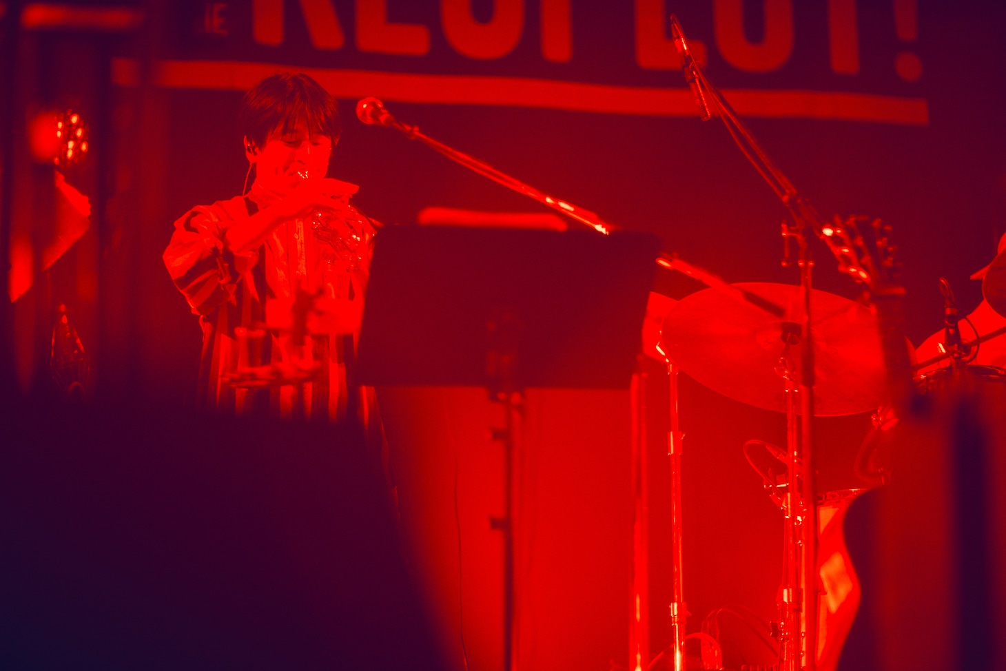 古川麦（Tp, Cho / ceroサポート）（撮影：山川哲矢）