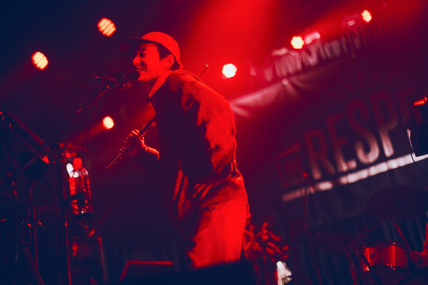 髙城晶平（Vo, G, Flute / cero）（撮影：山川哲矢）