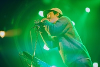 髙城晶平（Vo, G, Flute / cero）（撮影：山川哲矢）