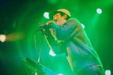 髙城晶平（Vo, G, Flute / cero）（撮影：山川哲矢）