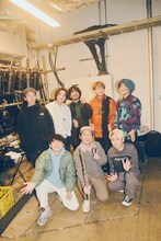 「ライブナタリー Presents RESPECT! Vol.4 “Omoinotake × cero”」集合写真（撮影：山川哲矢）