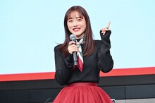 CM撮影を振り返る石原さとみ。